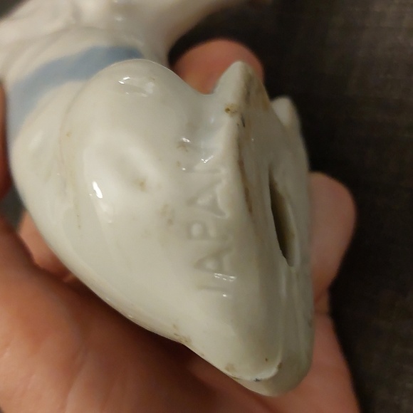 Vintage German shepherd porcelain figure made in japan - Picture 4 of 8